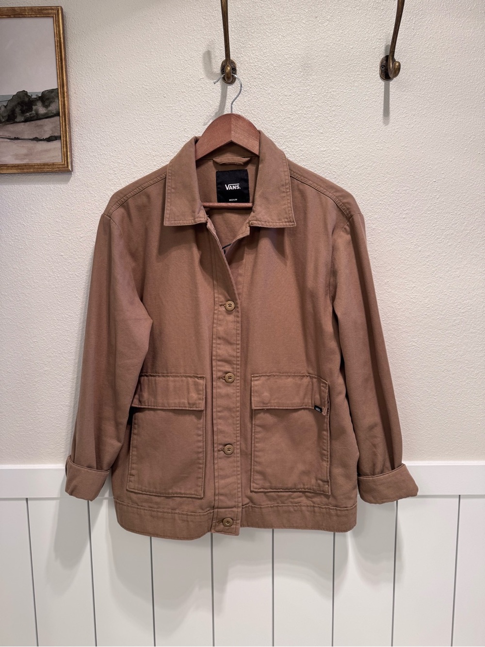 Vans Women's Tan/Camel Brown Utility Chore Jacket